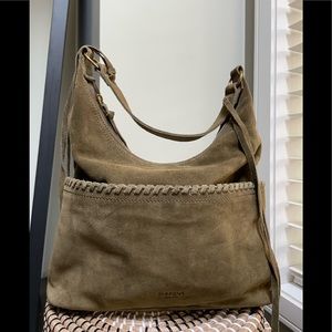 Margot New York: green suede purse